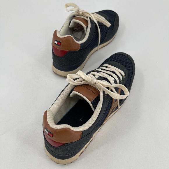 Tommy Hilfiger MENS Navy Blue Lace Up TMVALEN2-M Shoes Sneakers SIZE 10 - Picture 6 of 16